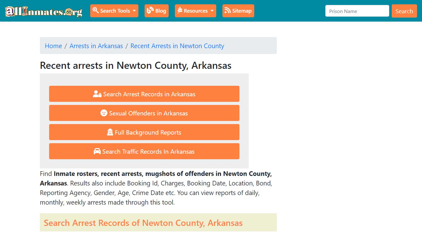 Recent arrests in Newton County, Arkansas | Mugshots, Rosters, Inmates ...