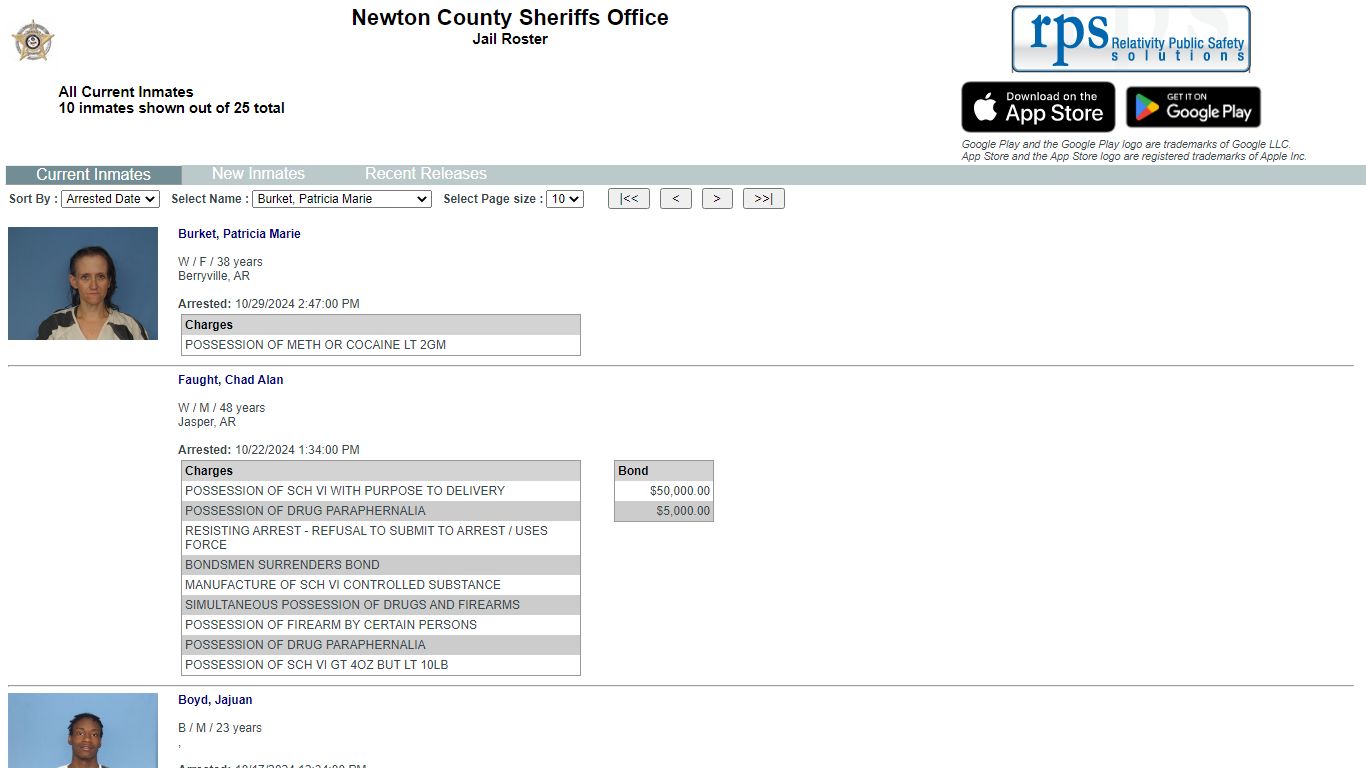 Newton County Sheriffs Office - List Inmates - myr2m.com